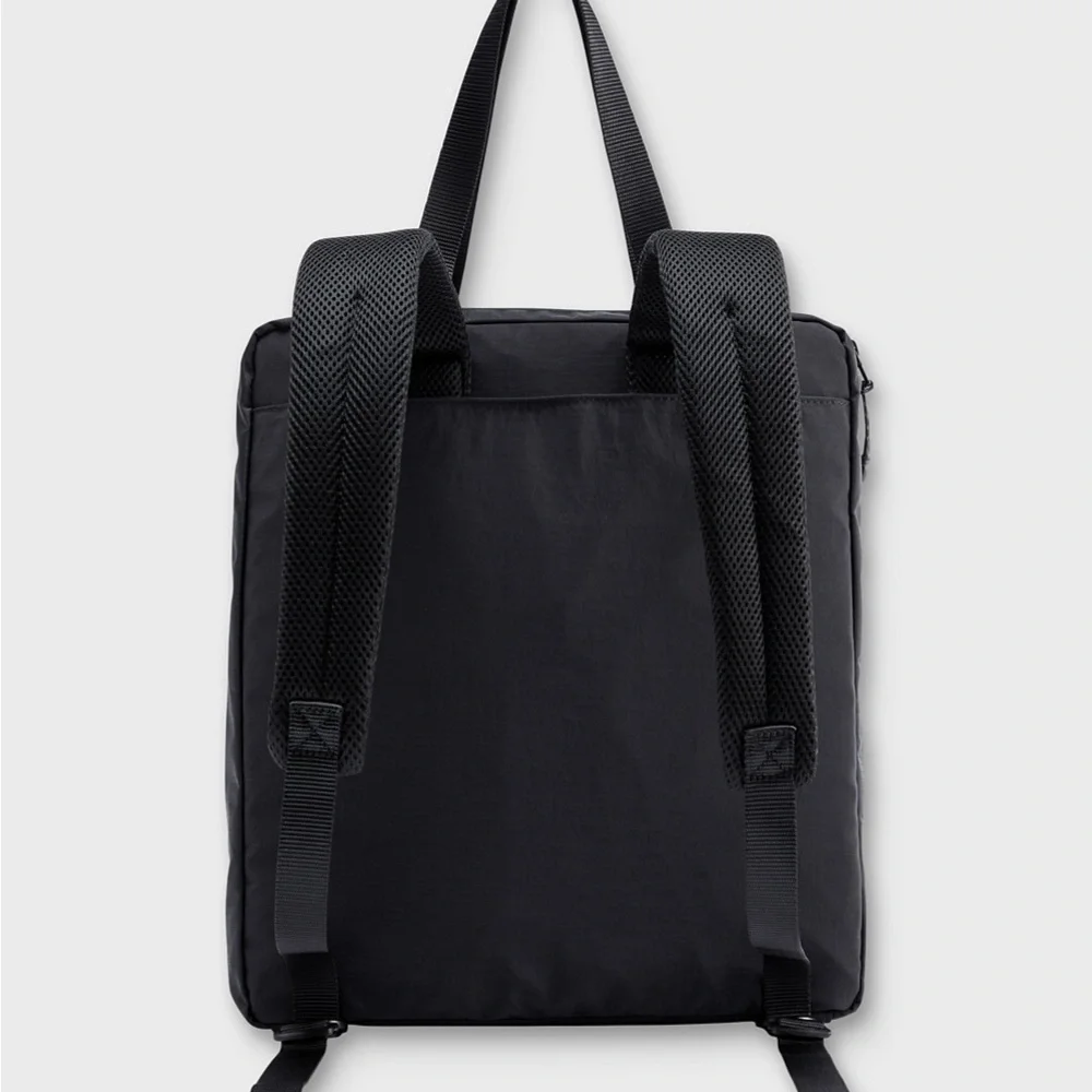 FABLETICS “commuter” Black Convertible Tote Backpack - Nylon 🎒